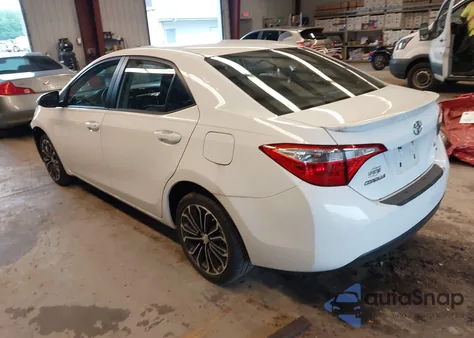 2014 Toyota Corolla S Plus из США, поврежденный, VIN 2T1BURHE3EC129803